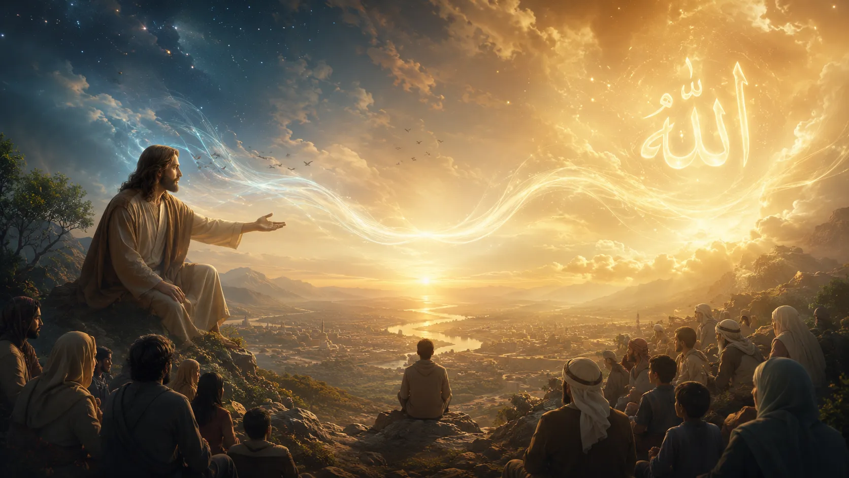 Der Mensch, Allah und Jesus